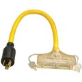 Cci 0 Twist Lock Cord Adapter, 12 AWG Cable 90848802